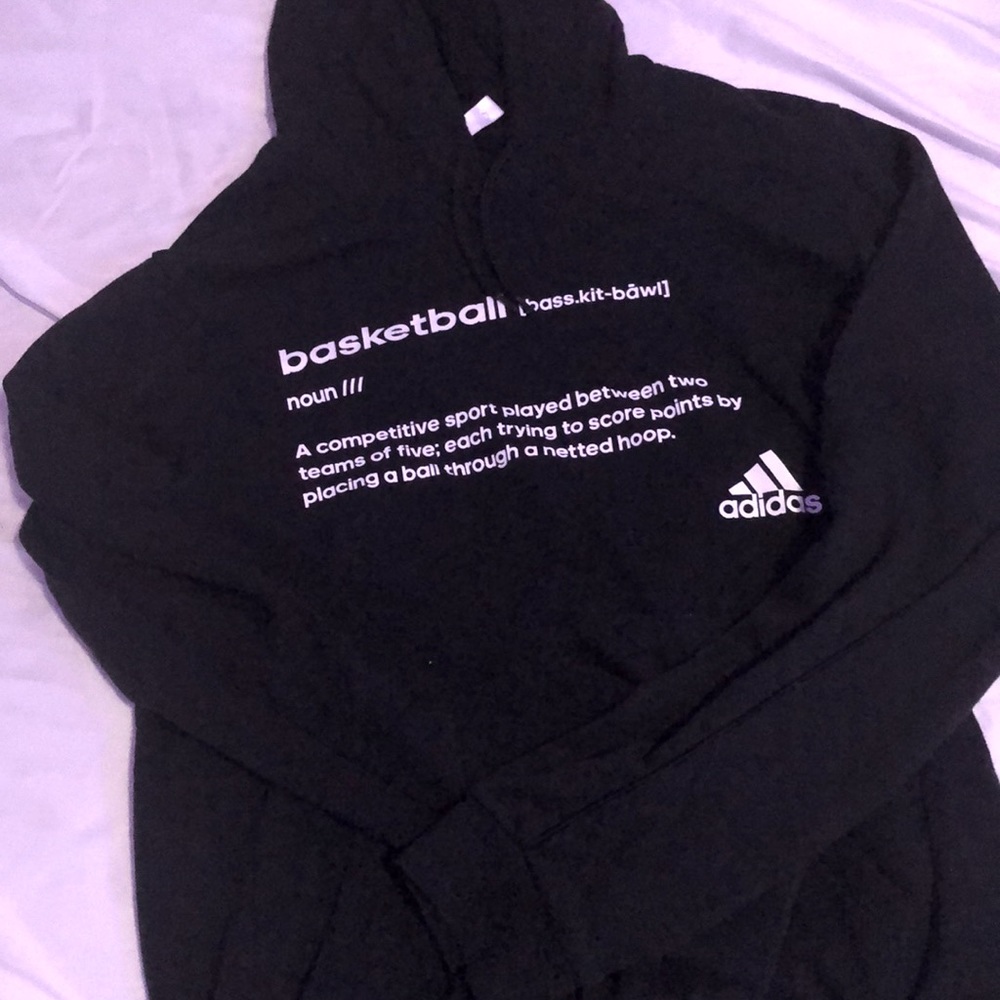 Adidas “Basketball” Definition Poly Hoodie